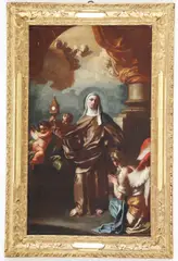 Francesco Solimena, Santa Chiara e angeli