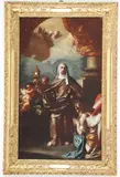 Francesco Solimena, Santa Chiara e angeli