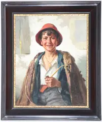 Giulio Amodio, Ritratto di giovane