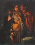 Angelo Inganni, Scena carnevalesca
