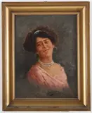 Achille Petrocelli, Ritratto femminile