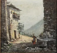 Angelo Fiessi, Paesaggio