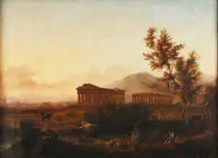 Giovanni Serritelli, Paesaggio di Paestum