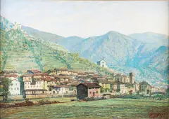 Edoardo Togni, Paesaggio lacustre