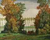 Domenico De Bernardi, Paesaggio