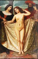 Emilio Pasini, Nudo di donna con personaggi