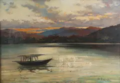 Alberto Bianchi, Paesaggio lacustre