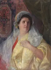 Vlaho Bukovac, Ritratto di donna