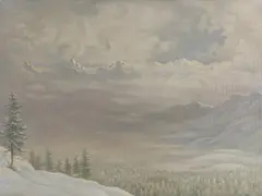 Boris Georgiev, Paesaggio invernale
