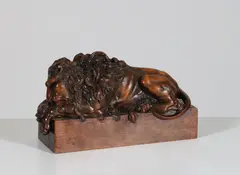 G. Arbizzani, Leone in legno scolpito, sculpture