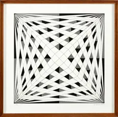 Komposition by Marcello Morandini, print (other), sold Feb 2018