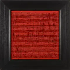 Bernard Aubertin, Tableau Clous, 1969, acrylic, nails on wood