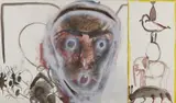 Francesco Clemente, Autoritratto e Peso