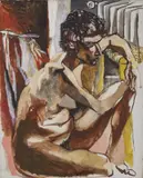 Nudo by Renato Guttuso, sold Jul 2022