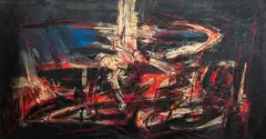 Piero Ruggeri, Paesaggio con figure
