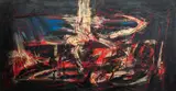 Piero Ruggeri, Paesaggio con figure