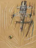 Senza titolo by Roberto Sebastián Antonio Matta, sold Jul 2022