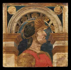 Leonardo da Vinci, Cerchia di. Ritratto dell'imperatore Dario III