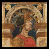 Leonardo da Vinci, Cerchia di. Ritratto dell'imperatore Dario III