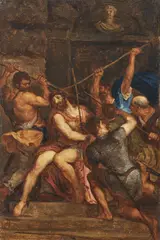 Antoon Van Dyck, Seguace di. Incoronazione di spine