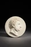 Holme Cardwell, Profilo virile in marmo, sculpture