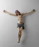 Corpus Christi in legno policromo by Scultore Italiano Del Xviii Secolo, sculpture, sold May 2022