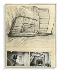 Christo, Wrapped Stair Case