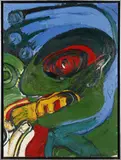 Bengt Lindström, Tète à la main bleu
