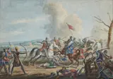 Eustache-Hyacinthe Langlois, Battaglia
