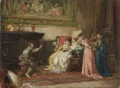 Amos Cassioli, Sancho Panza e la duchessa