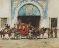 Alberto Pasini, Scena orientalista