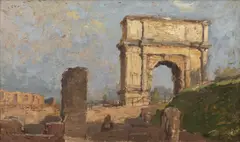 Luigi Conconi, Paesaggio romano