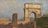 Luigi Conconi, Paesaggio romano
