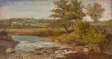 Giovanni Costa, Paesaggio con fiume