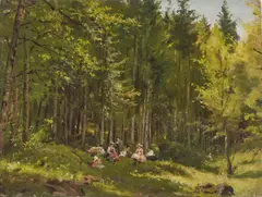 Roberto Fontana, Paesaggio con personaggi