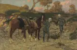 Giuseppe Barison, Soldati austriaci in perlustrazione