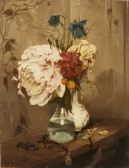 Angelo Trezzini, Natura morta di fiori
