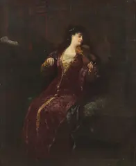 Guglielmo Innocenti, Grand dame sonant du violon