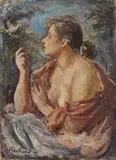 Contardo Barbieri, Ritratto di donna
