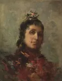 Salvador Sánchez Barbudo, Ritratto della moglie dell'artista