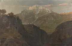 Cesare Bertolotti, Paesaggio montano