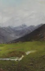 Arnaldo Soldini, Paesaggio montano