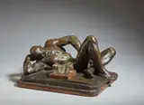 Eugenio Pellini, Calamaio in forma di nudo virile, sculpture