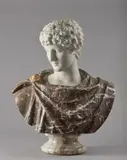 Busto di giovane dall'antico, probabilmente Antinoo by Scultore Italiano Del Xix-Xx Secolo, sculpture, sold Dec 2021
