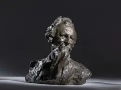 Ernesto Bazzaro, Autoritratto, sculpture