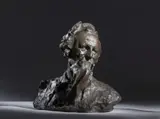 Ernesto Bazzaro, Autoritratto, sculpture