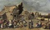 Sebastian Vrancx, Il mendicante cieco