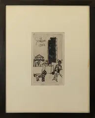 Franco Gentilini, Senza titolo, print (other)