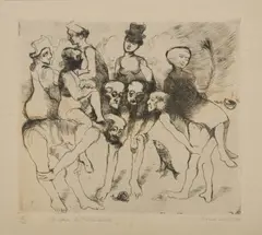 La soma la bestia doma by Franco Gentilini, print (other), sold Dec 2021