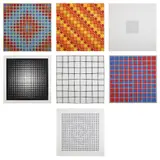 Grav, Grav, Groupe de recherche d'art visuel 1960-1968. (6 fogli), print (other)